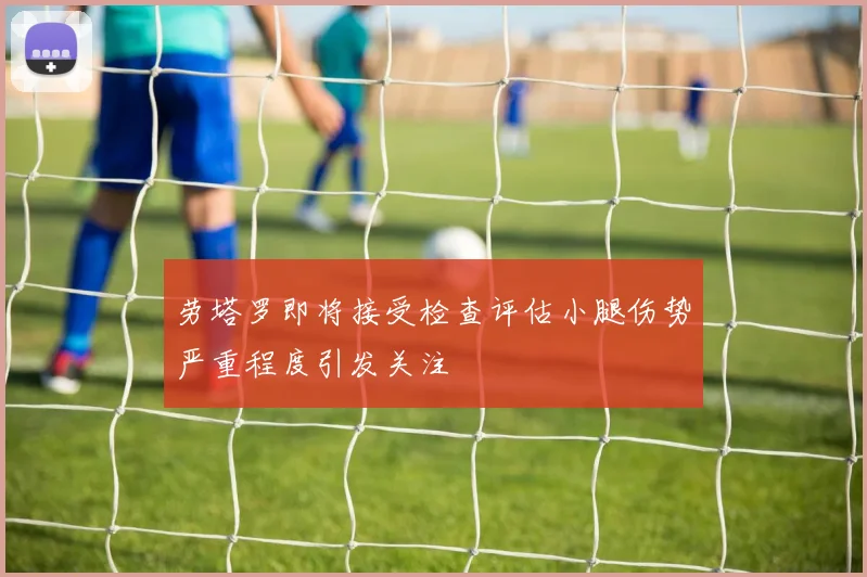 劳塔罗即将接受检查评估小腿伤势严重程度引发关注