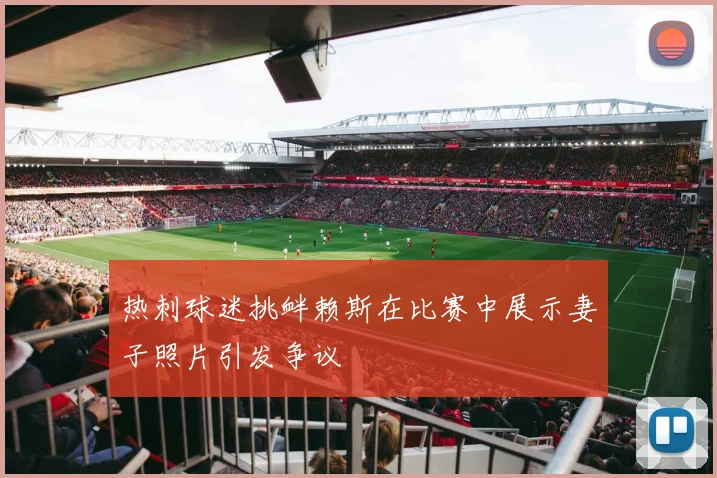 热刺球迷挑衅赖斯在比赛中展示妻子照片引发争议
